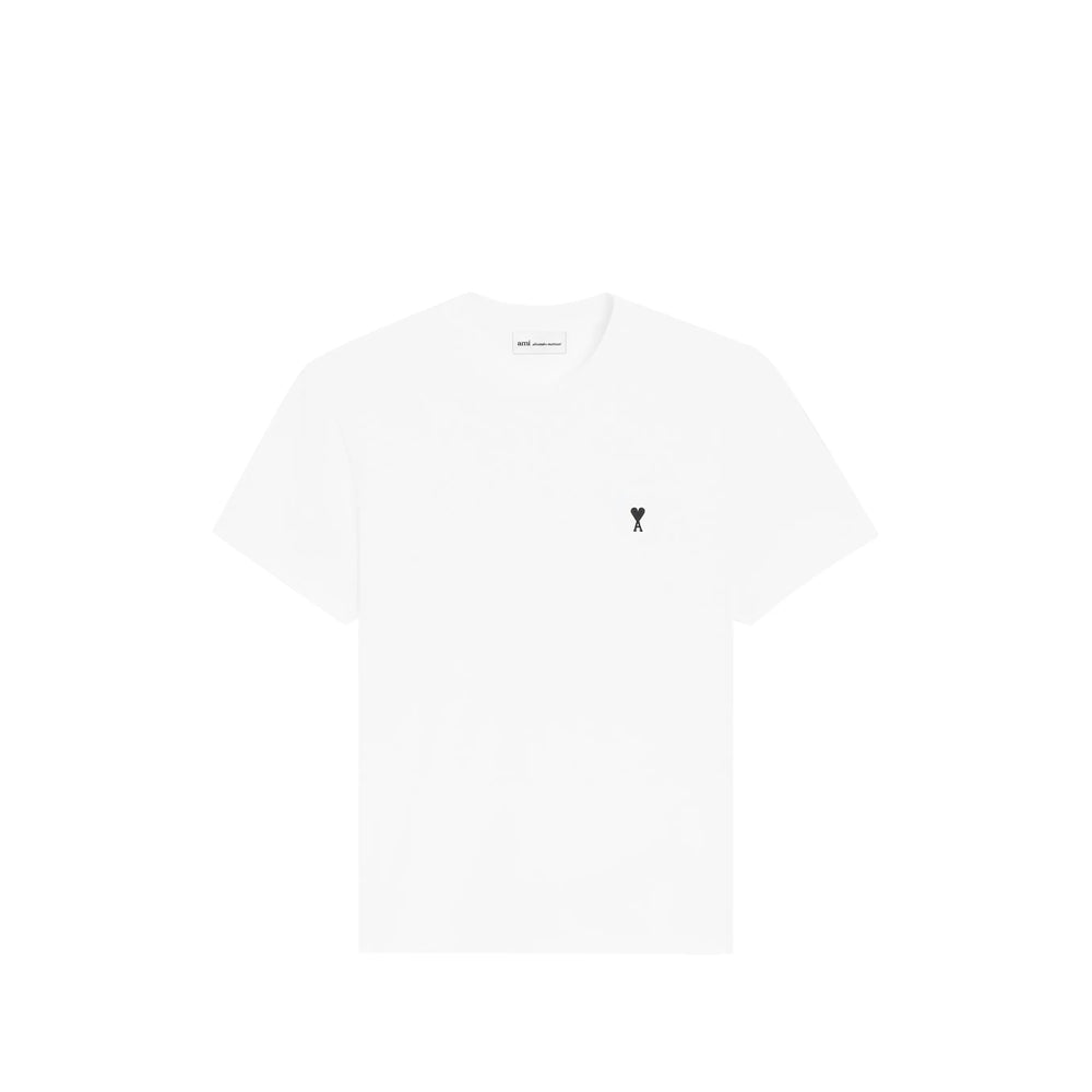 Ami Paris White T-Shirts & Vests - T-Shirts Men
