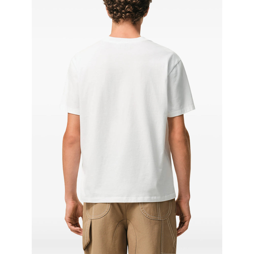 Ami Paris White T-Shirts & Vests - T-Shirts Men