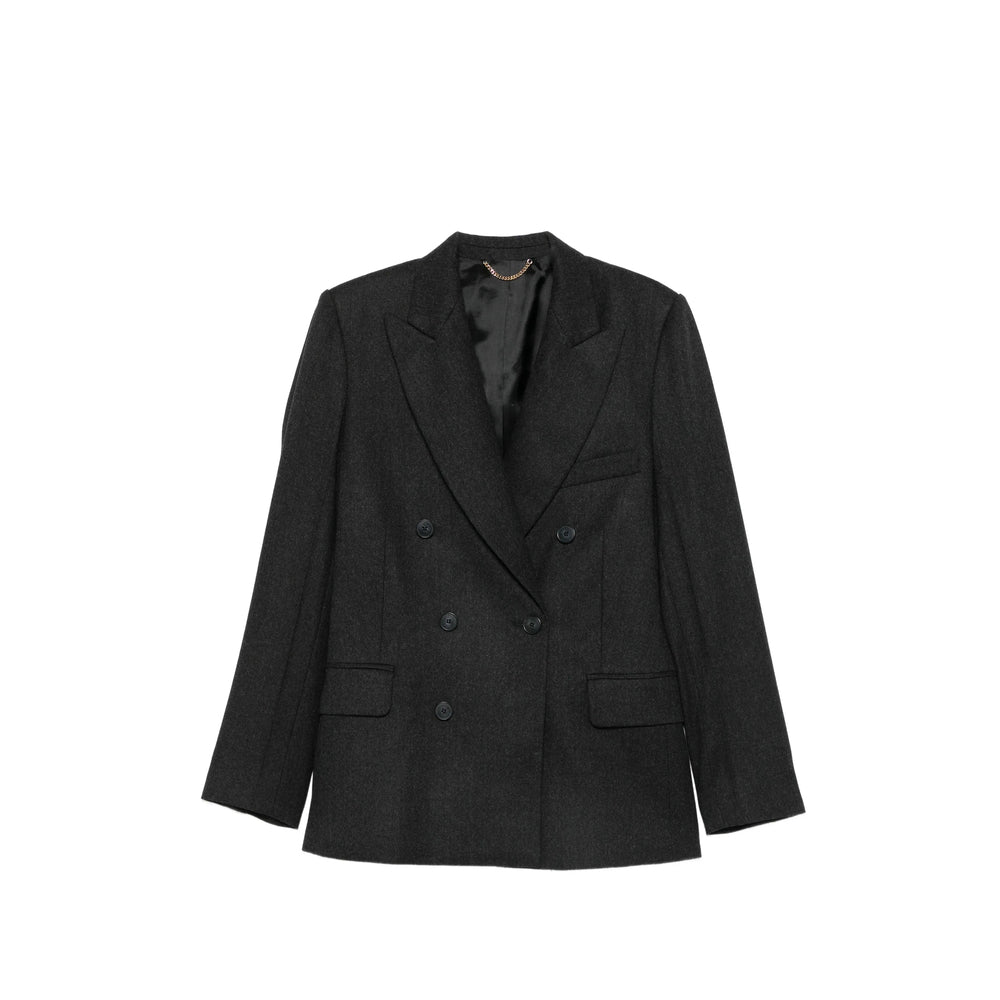 Victoria Beckham Grey Jackets - Blazers Women VICTORIA BECKHAM