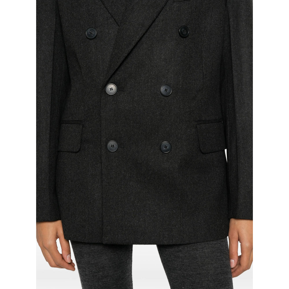 Victoria Beckham Grey Jackets - Blazers Women VICTORIA BECKHAM