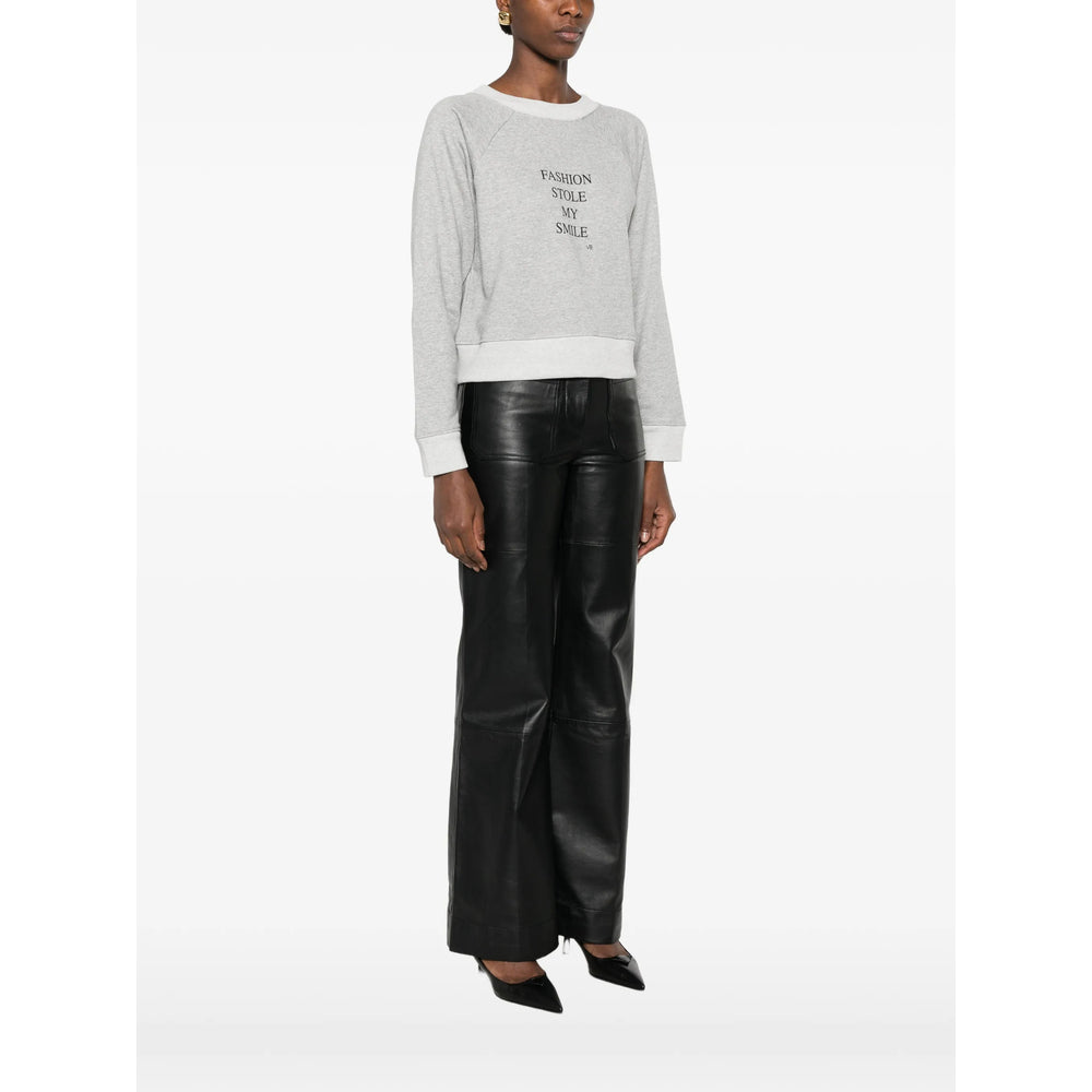 Victoria Beckham Black Tops - Sweatshirts Women VICTORIA BECKHAM