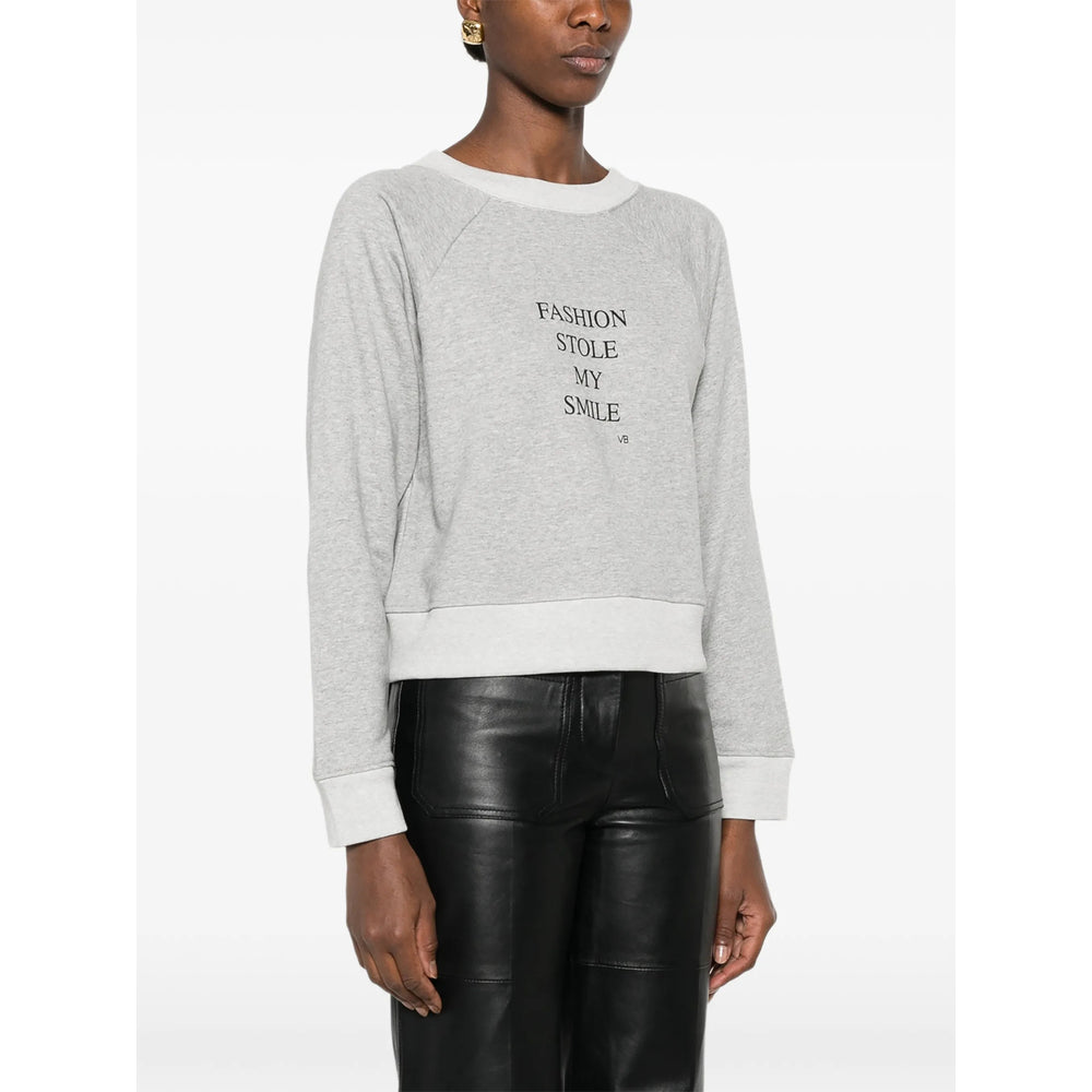 Victoria Beckham Black Tops - Sweatshirts Women VICTORIA BECKHAM