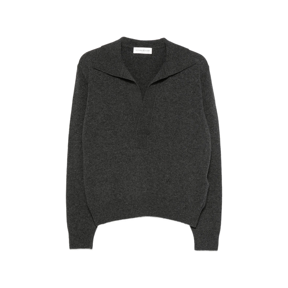 Victoria Beckham Grey Knitwear - Jumpers Women VICTORIA BECKHAM