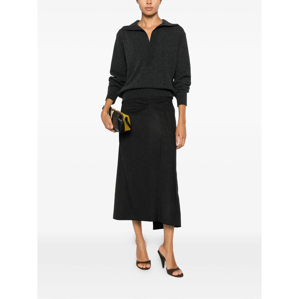 Victoria Beckham Grey Knitwear - Jumpers Women VICTORIA BECKHAM