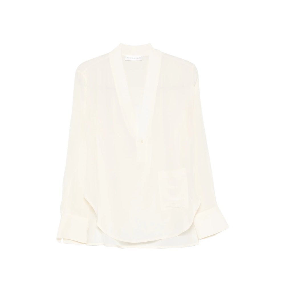 Victoria Beckham Neutrals Tops - Blouses Women VICTORIA BECKHAM
