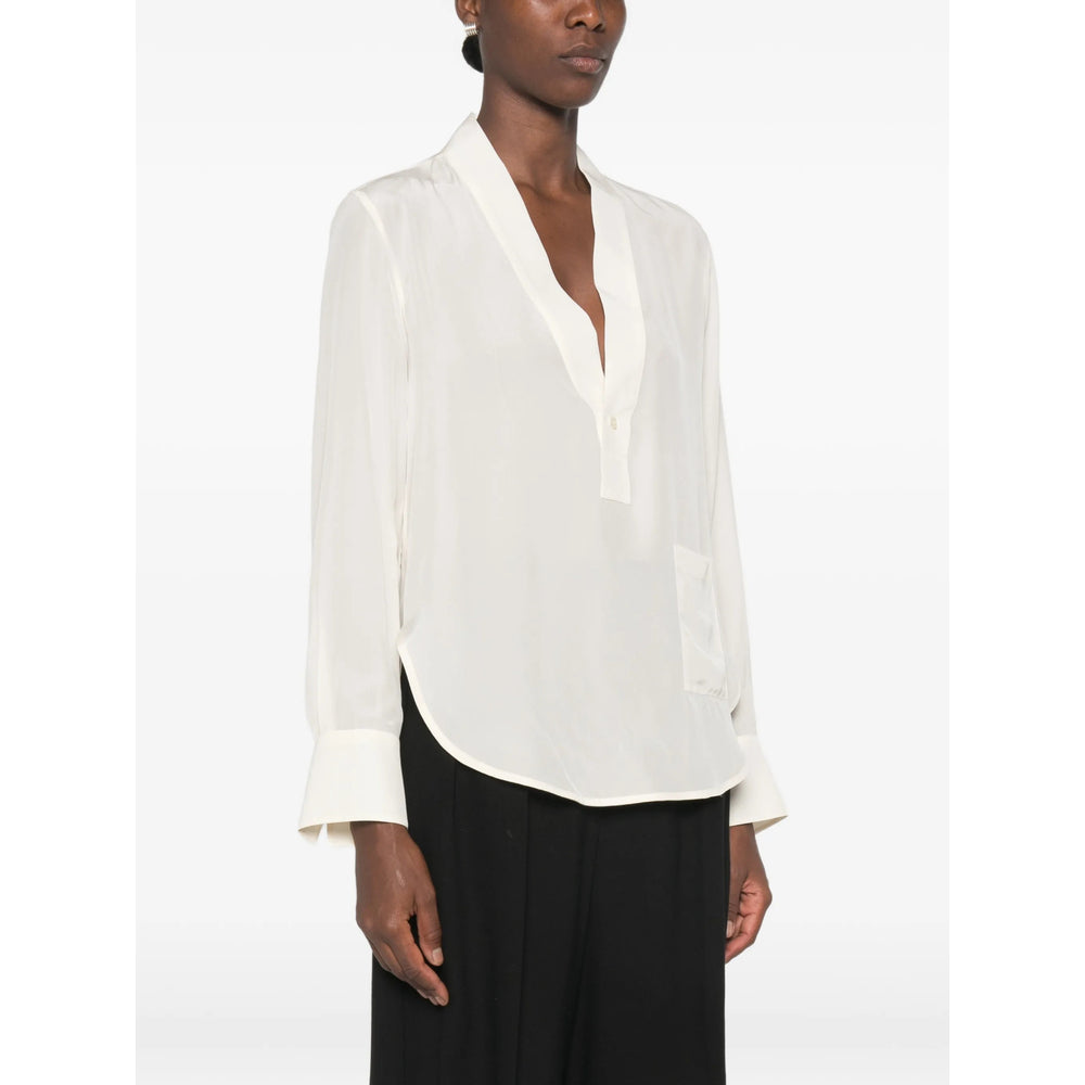 Victoria Beckham Neutrals Tops - Blouses Women VICTORIA BECKHAM