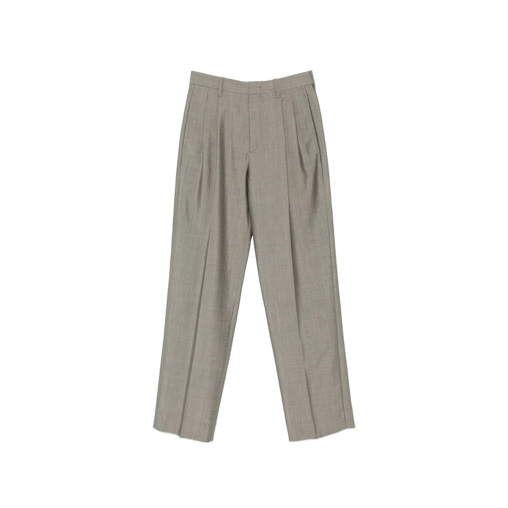 Victoria Beckham Grey Trousers - Straight Trousers Women VICTORIA BECKHAM