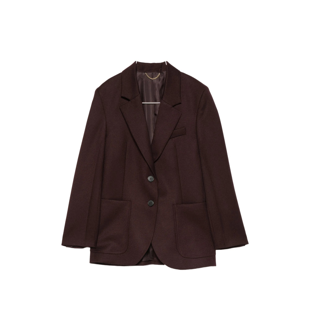Victoria Beckham Brown Jackets - Blazers Women VICTORIA BECKHAM