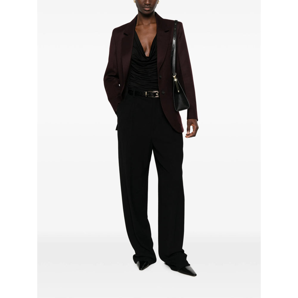 Victoria Beckham Brown Jackets - Blazers Women VICTORIA BECKHAM