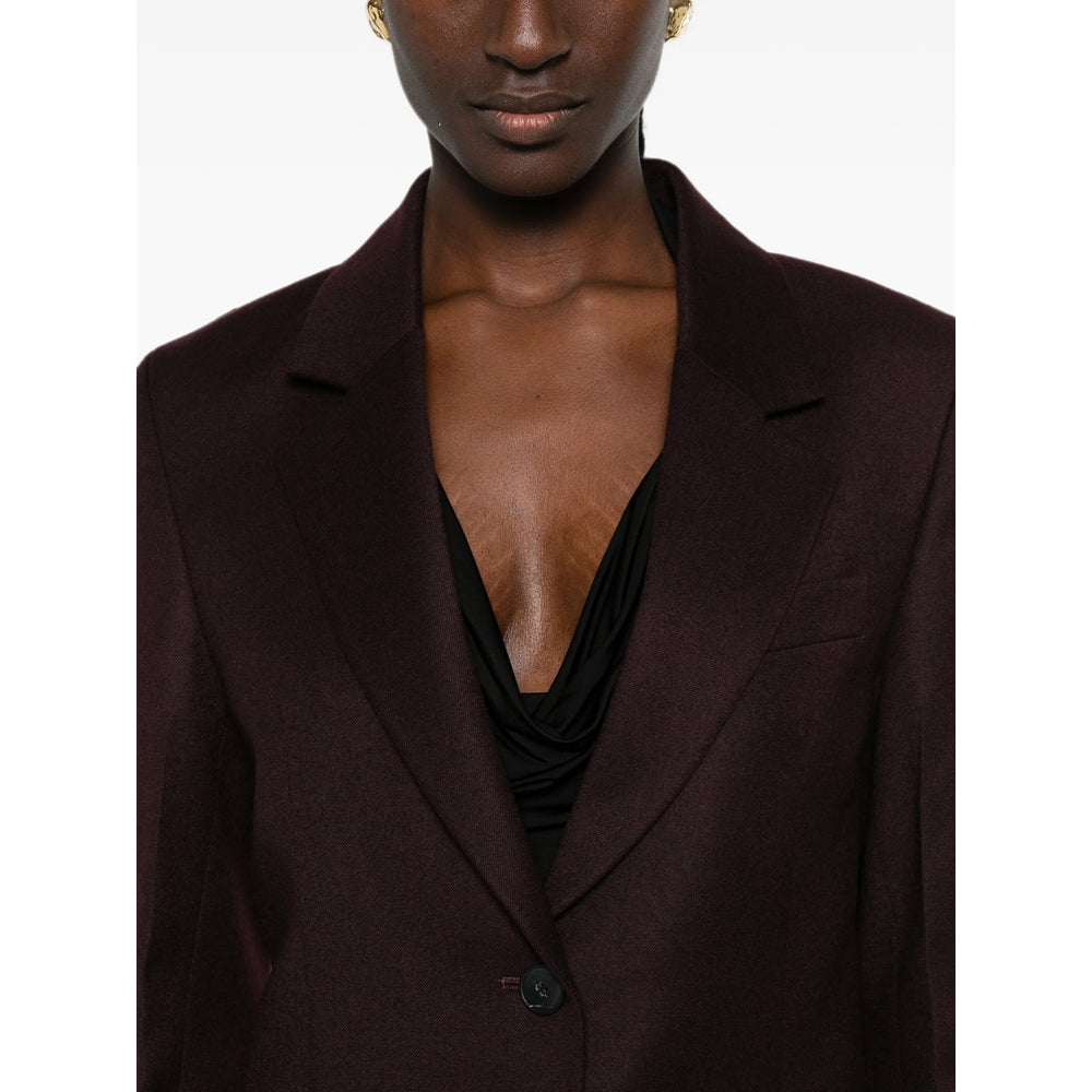 Victoria Beckham Brown Jackets - Blazers Women VICTORIA BECKHAM
