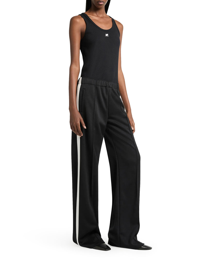 Courreges Women Sweatpants With Contrasting Side Stripe COURREGES