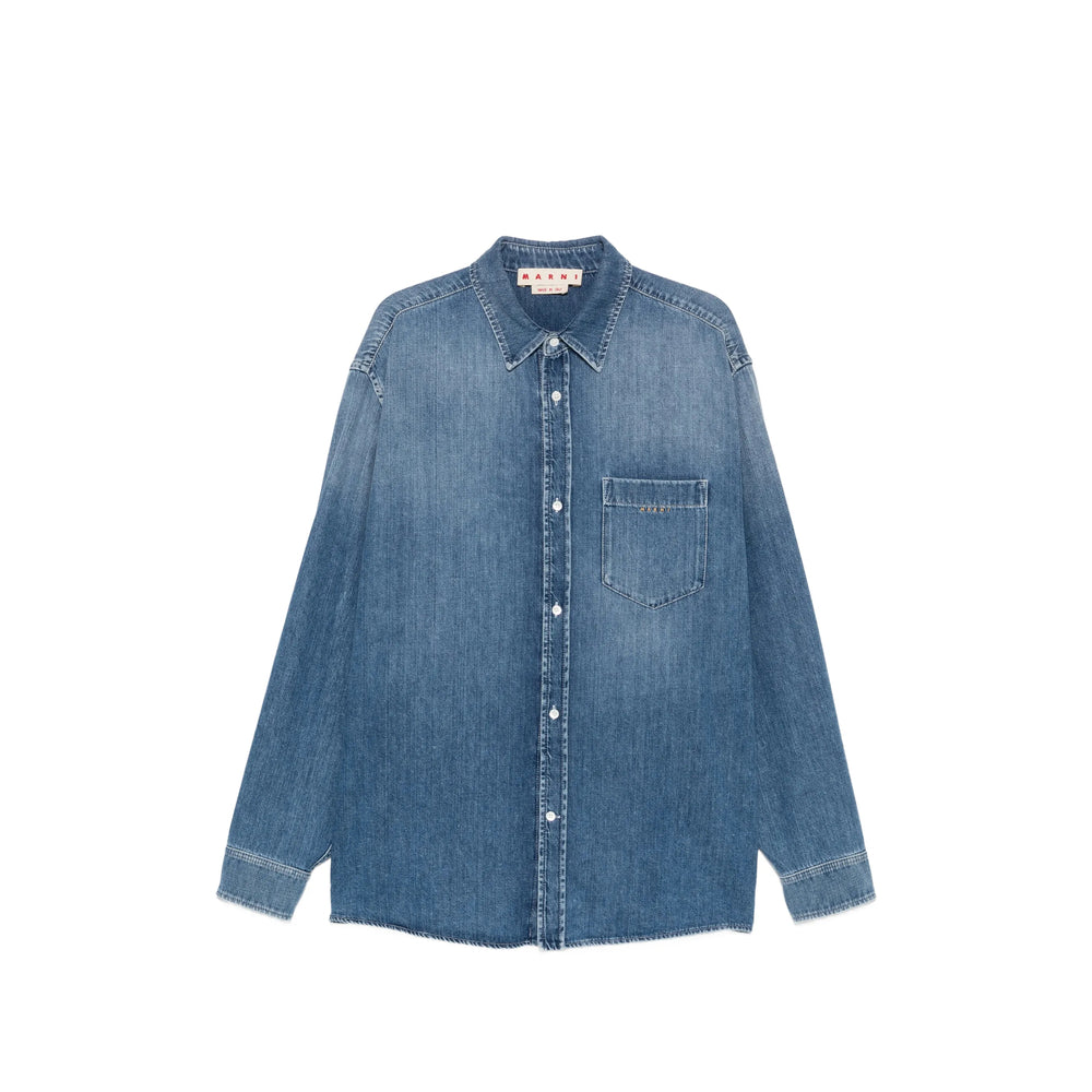 Marni Blue Jackets - Shirt Jackets Men MARNI