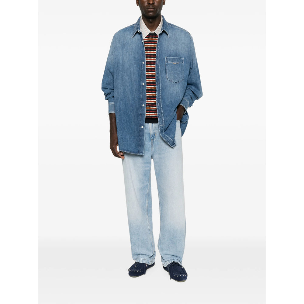 Marni Blue Jackets - Shirt Jackets Men MARNI