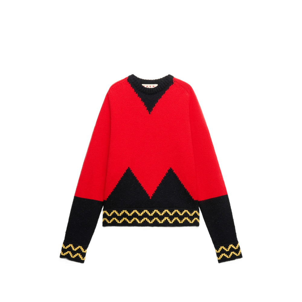 Marni Red Sweaters & Knitwear - Jumpers Men MARNI