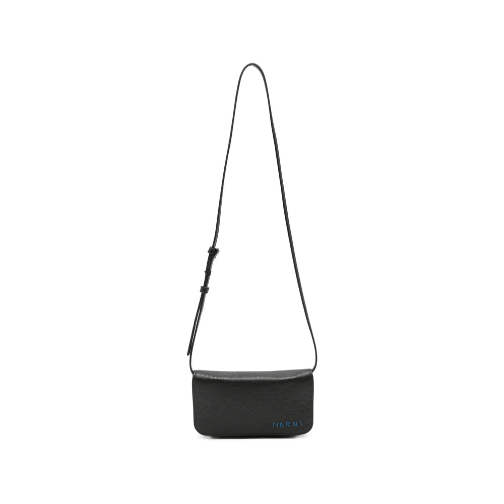 Marni Black Messenger Bags Men MARNI