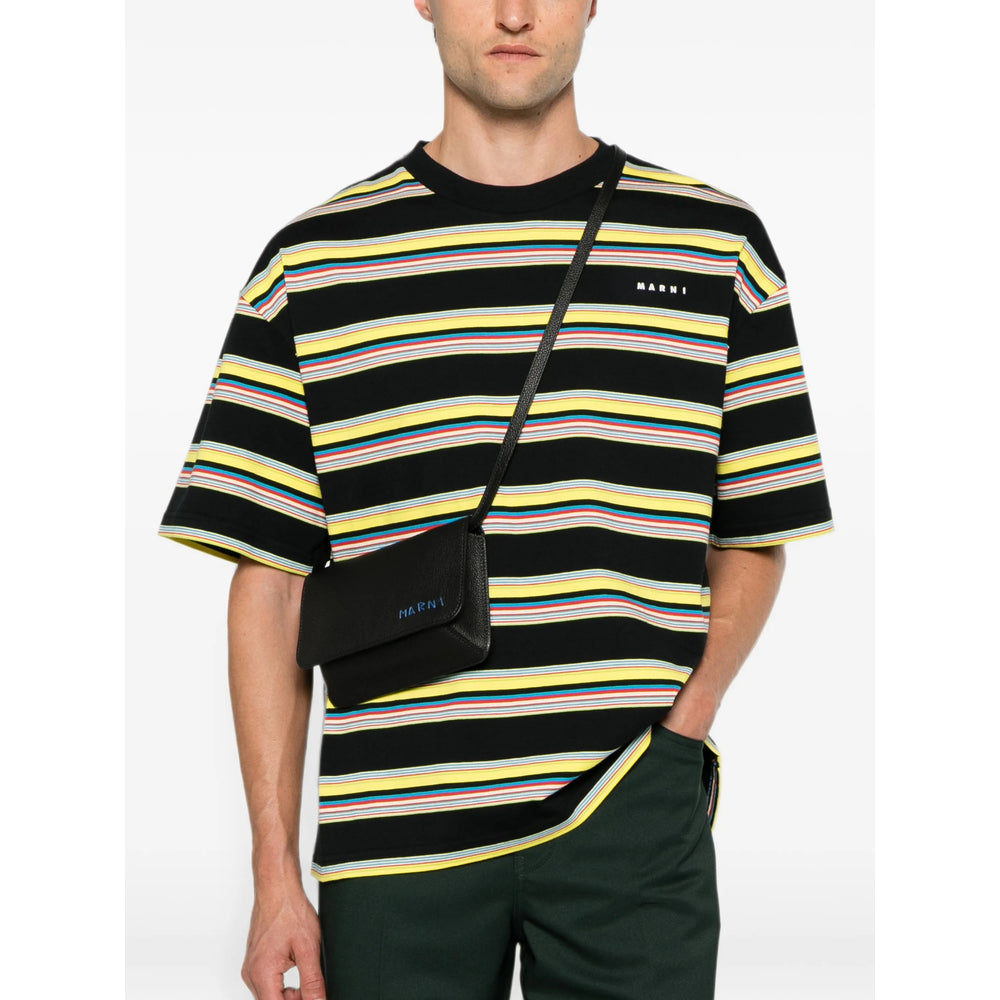 Marni Black Messenger Bags Men MARNI