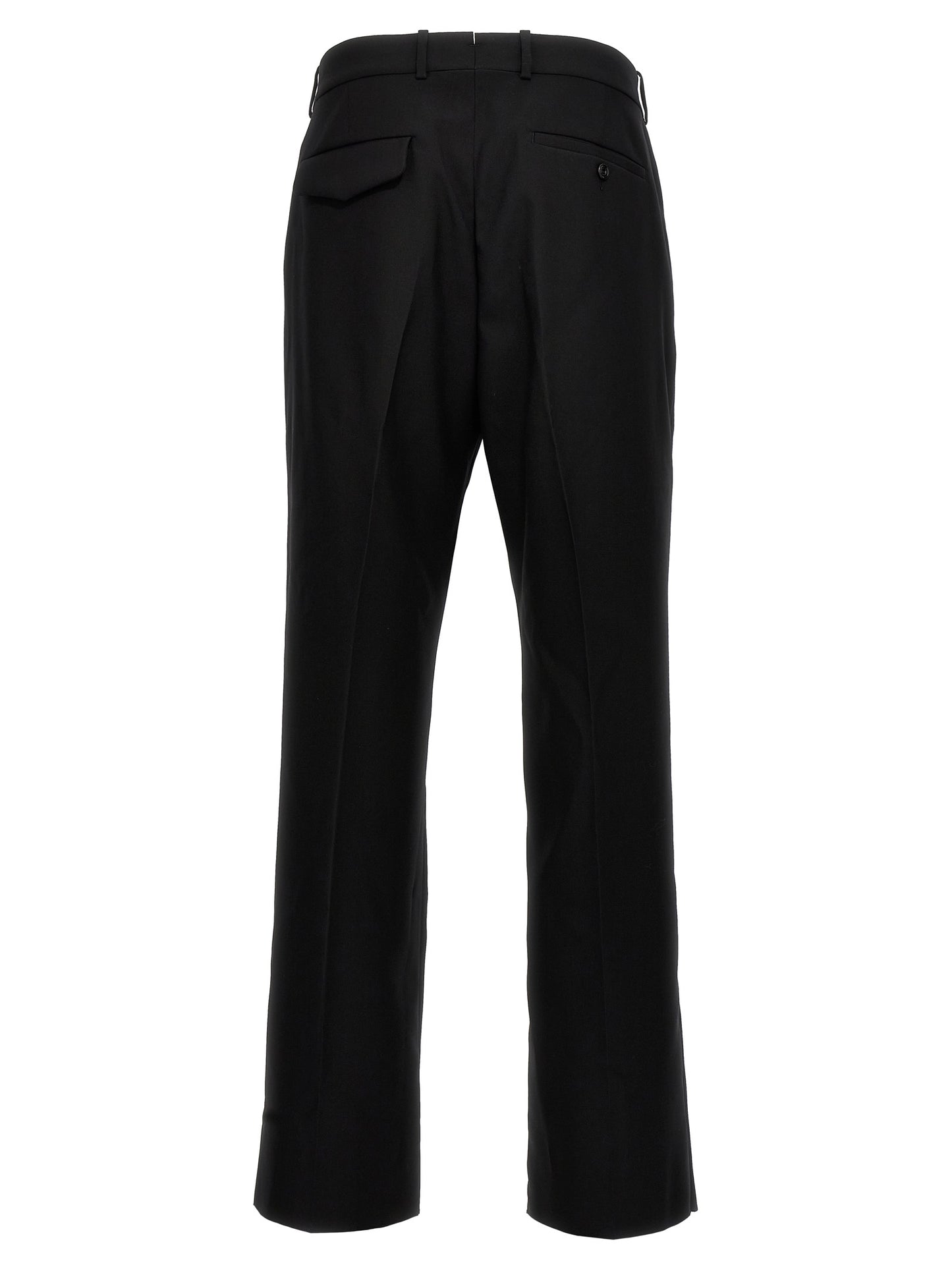 Mcqueen Men Gabardine Wool Pants ALEXANDER MCQUEEN
