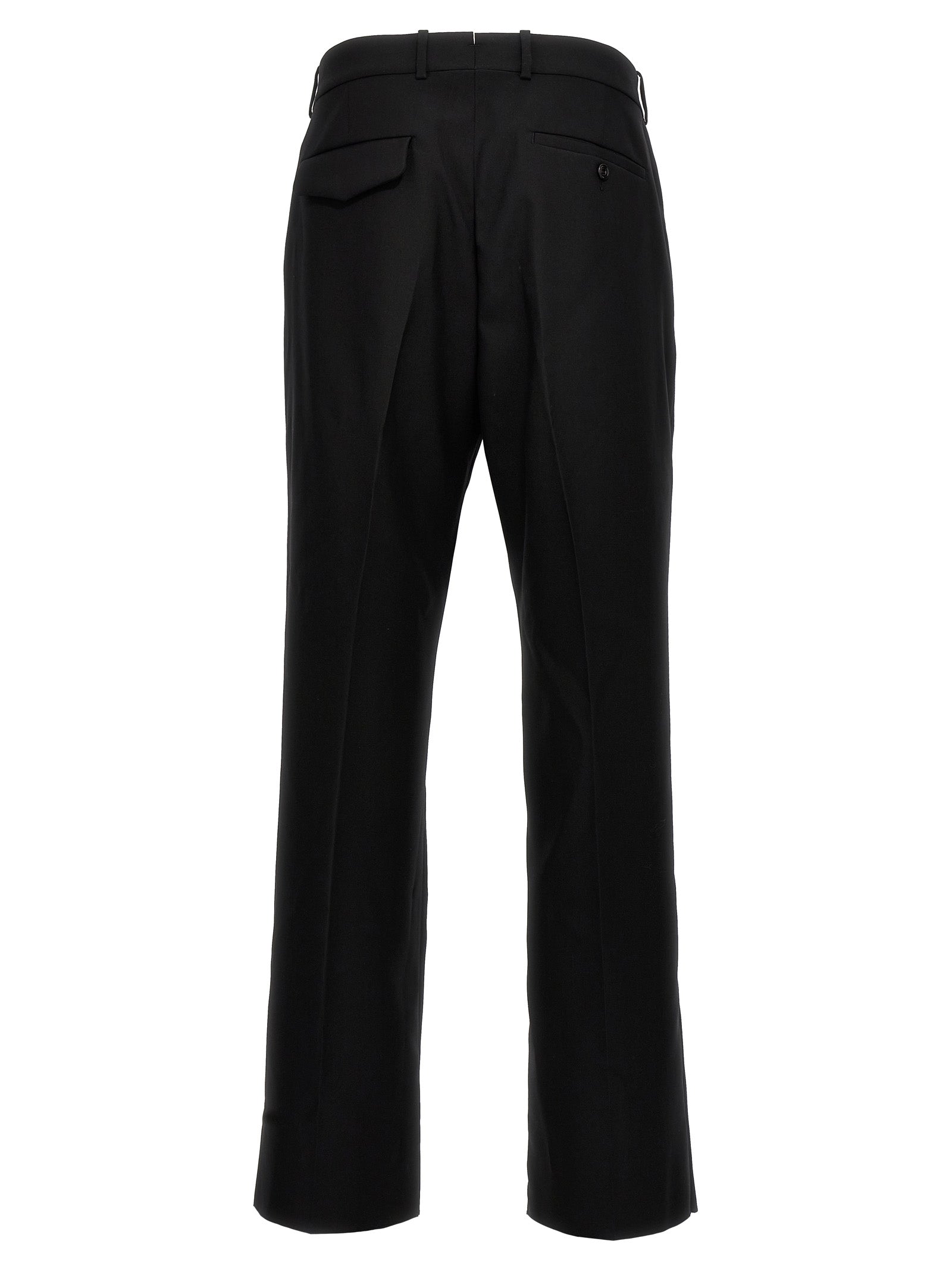 Mcqueen Men Gabardine Wool Pants ALEXANDER MCQUEEN