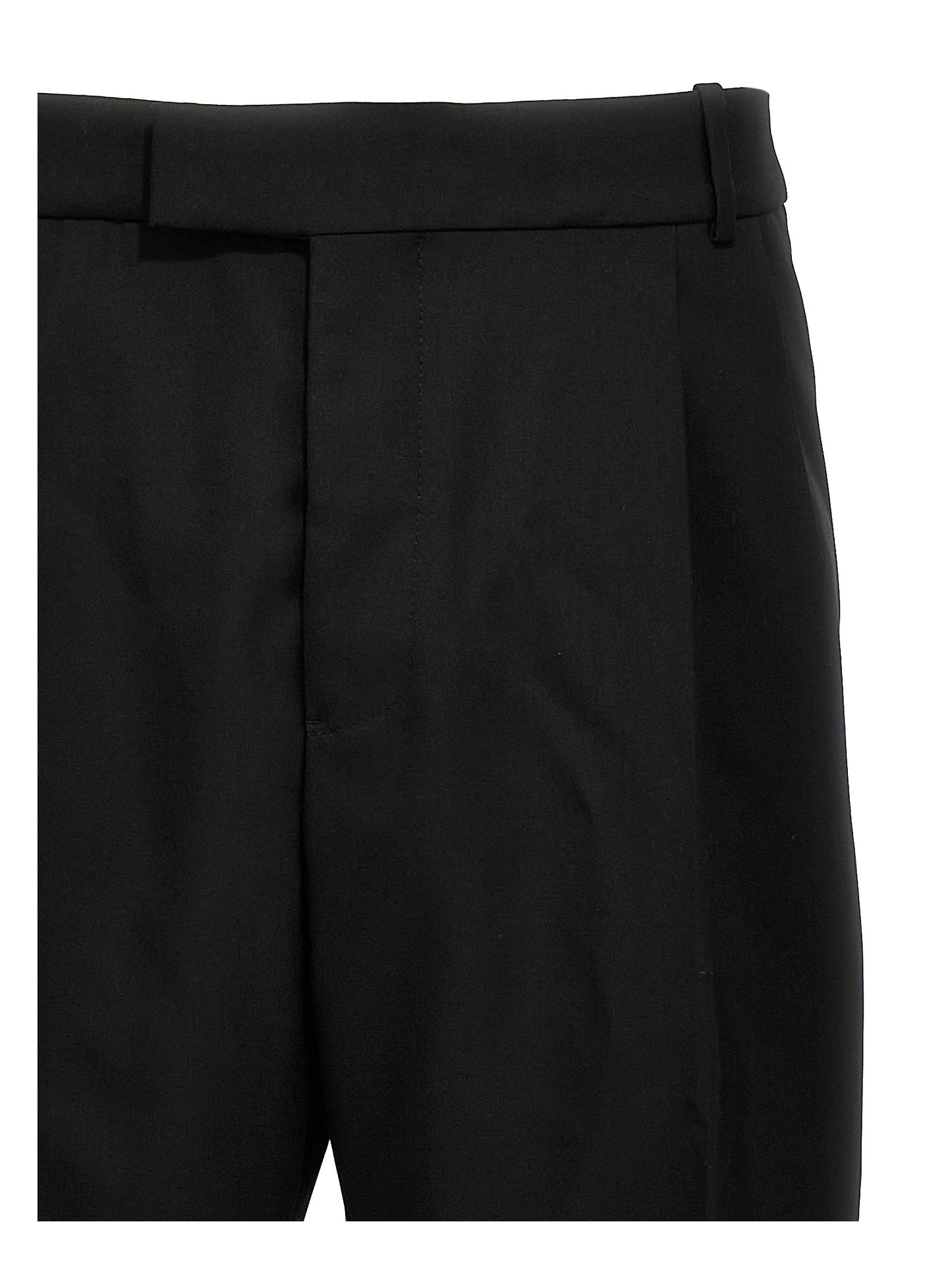 Mcqueen Men Gabardine Wool Pants ALEXANDER MCQUEEN