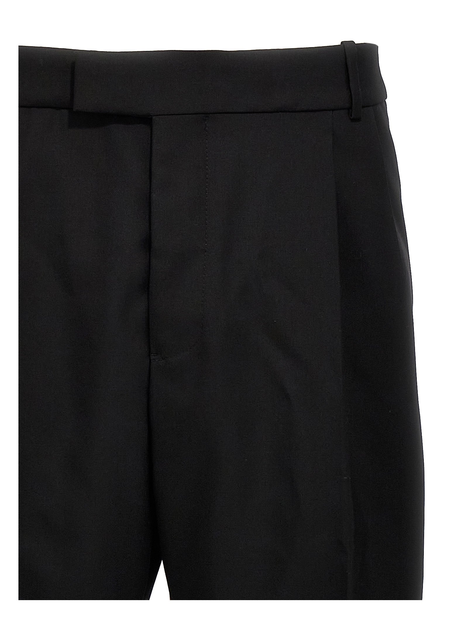 Mcqueen Men Gabardine Wool Pants ALEXANDER MCQUEEN