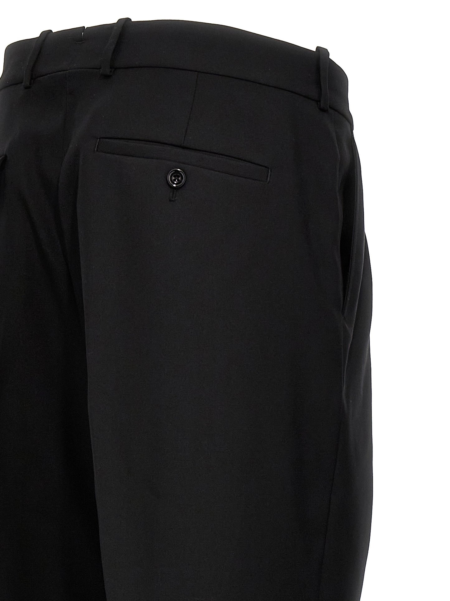 Mcqueen Men Gabardine Wool Pants ALEXANDER MCQUEEN