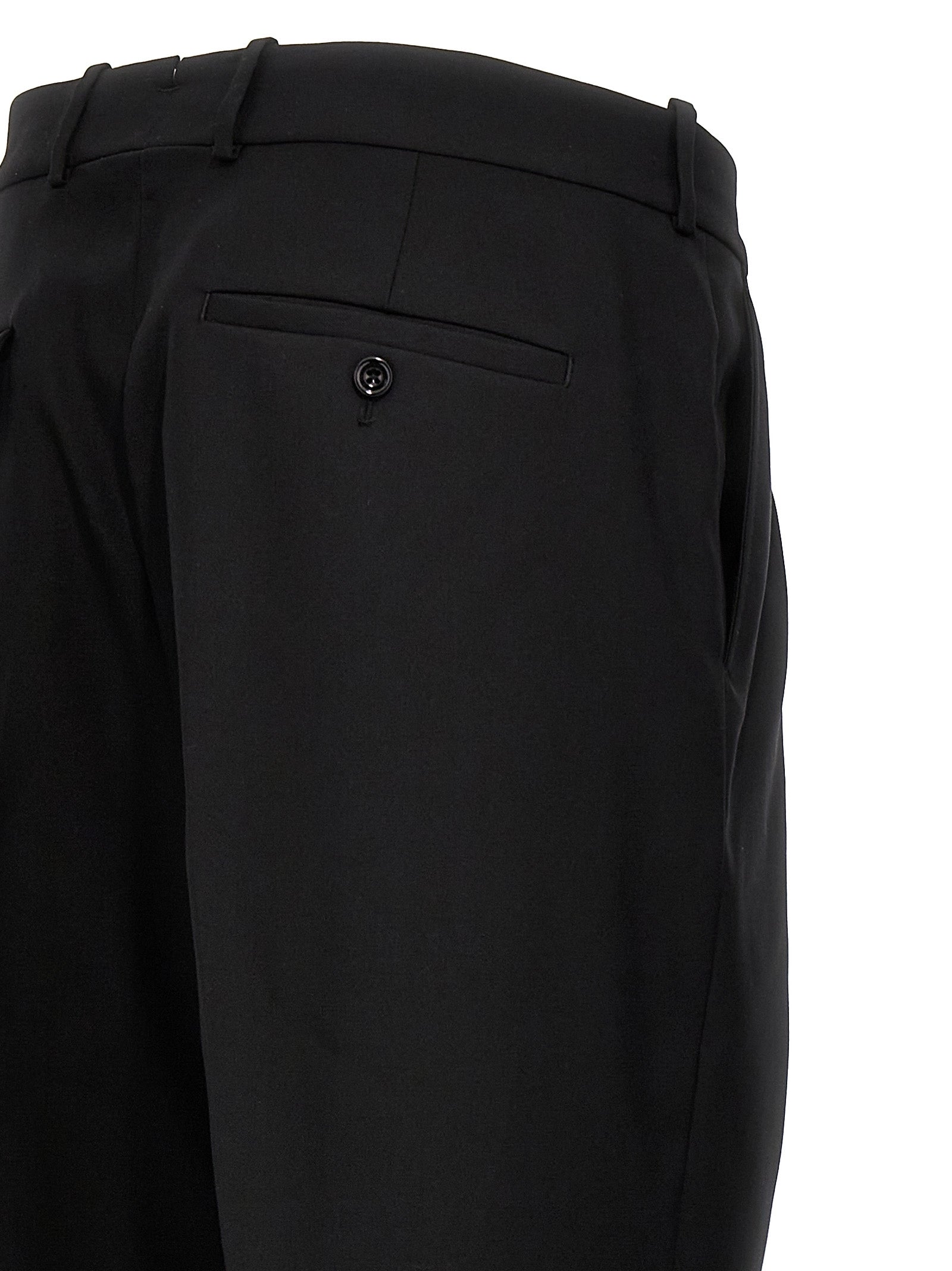 Mcqueen Men Gabardine Wool Pants ALEXANDER MCQUEEN