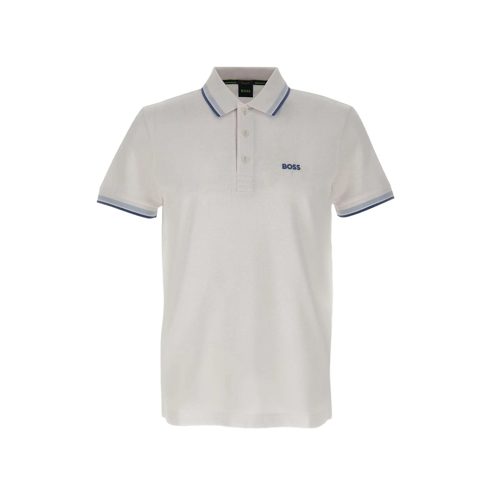 Boss White Polo Shirts Men BOSS