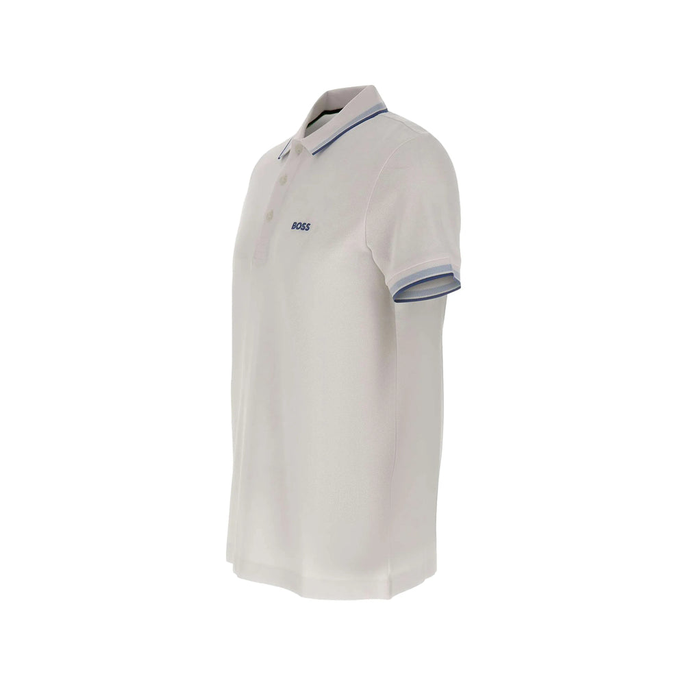 Boss White Polo Shirts Men BOSS