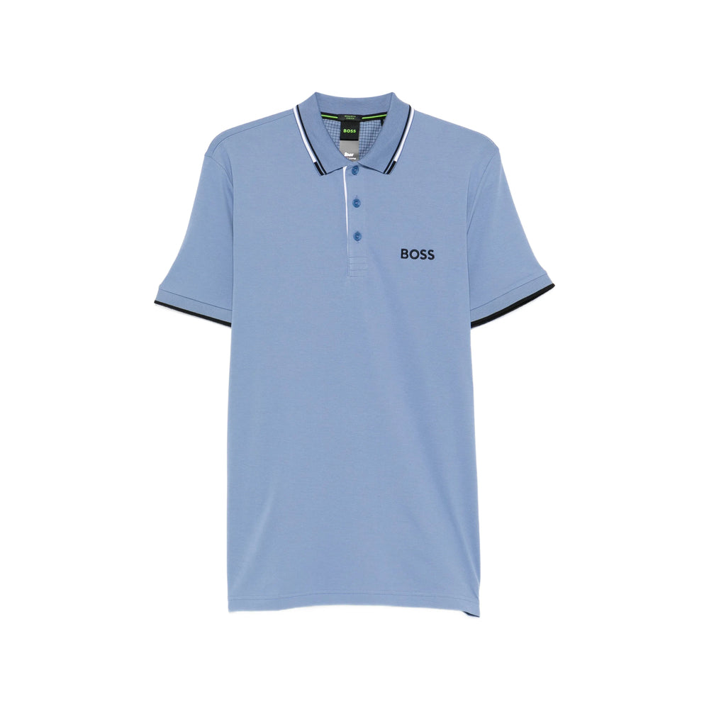Boss Blue Polo Shirts Men BOSS
