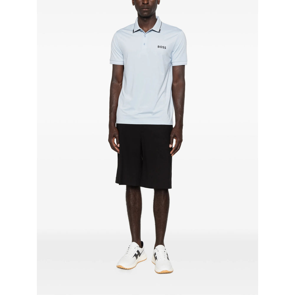 Boss Blue Polo Shirts Men BOSS