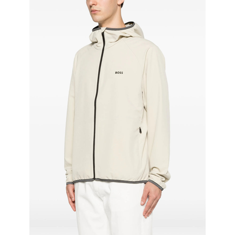 Boss Neutrals Jackets - Hooded Jackets Men BOSS