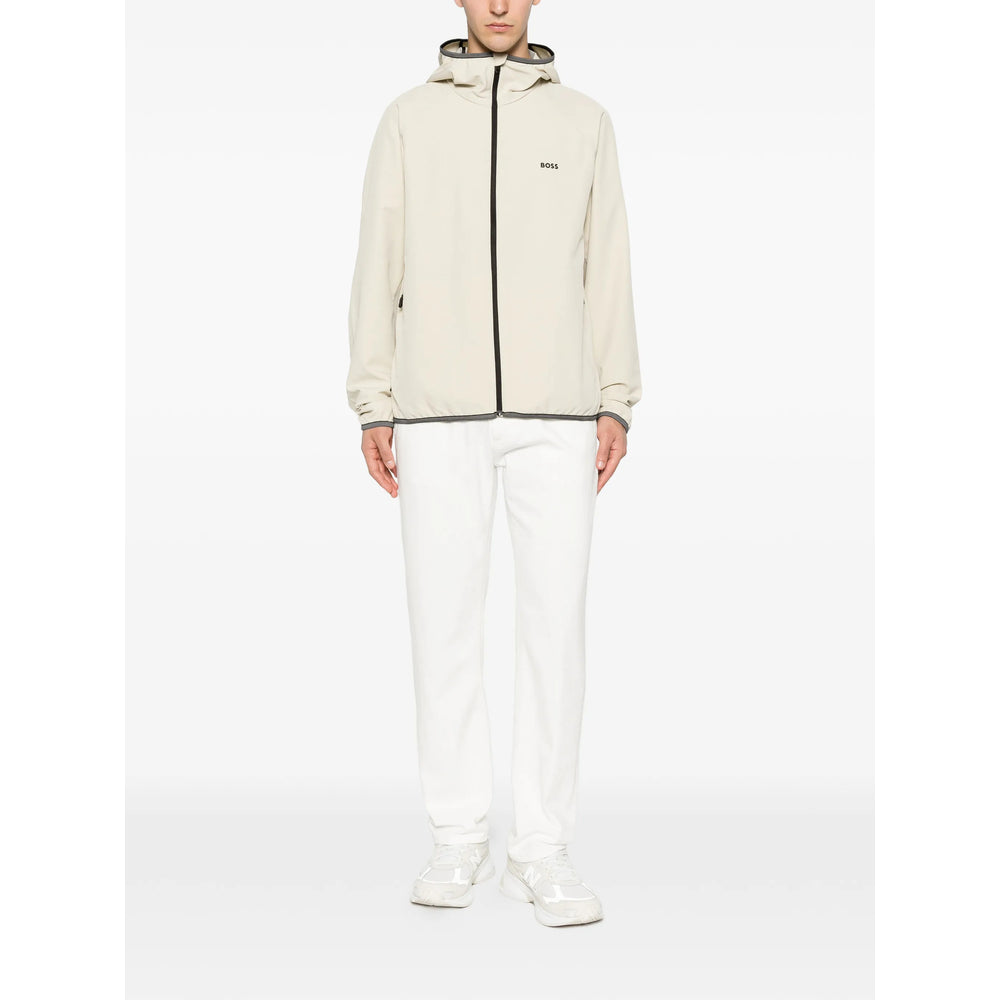 Boss Neutrals Jackets - Hooded Jackets Men BOSS