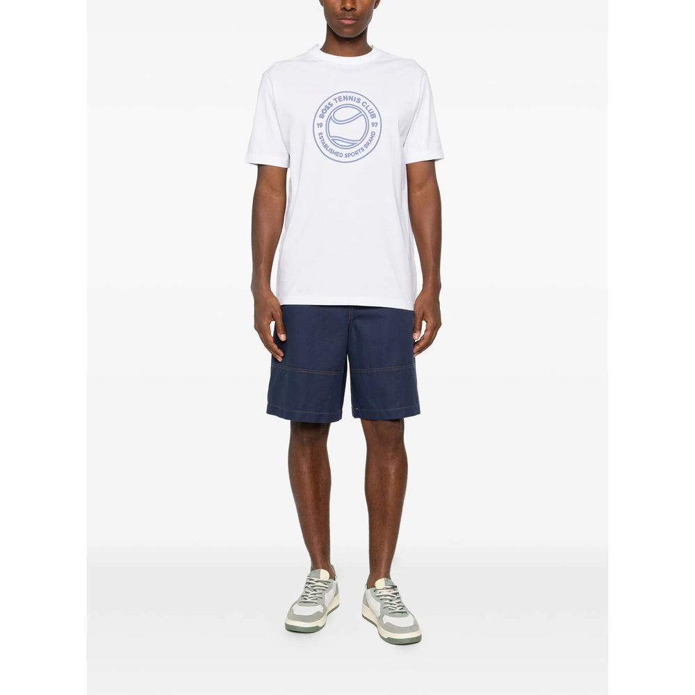 Boss White T-Shirts & Vests - T-Shirts Men BOSS