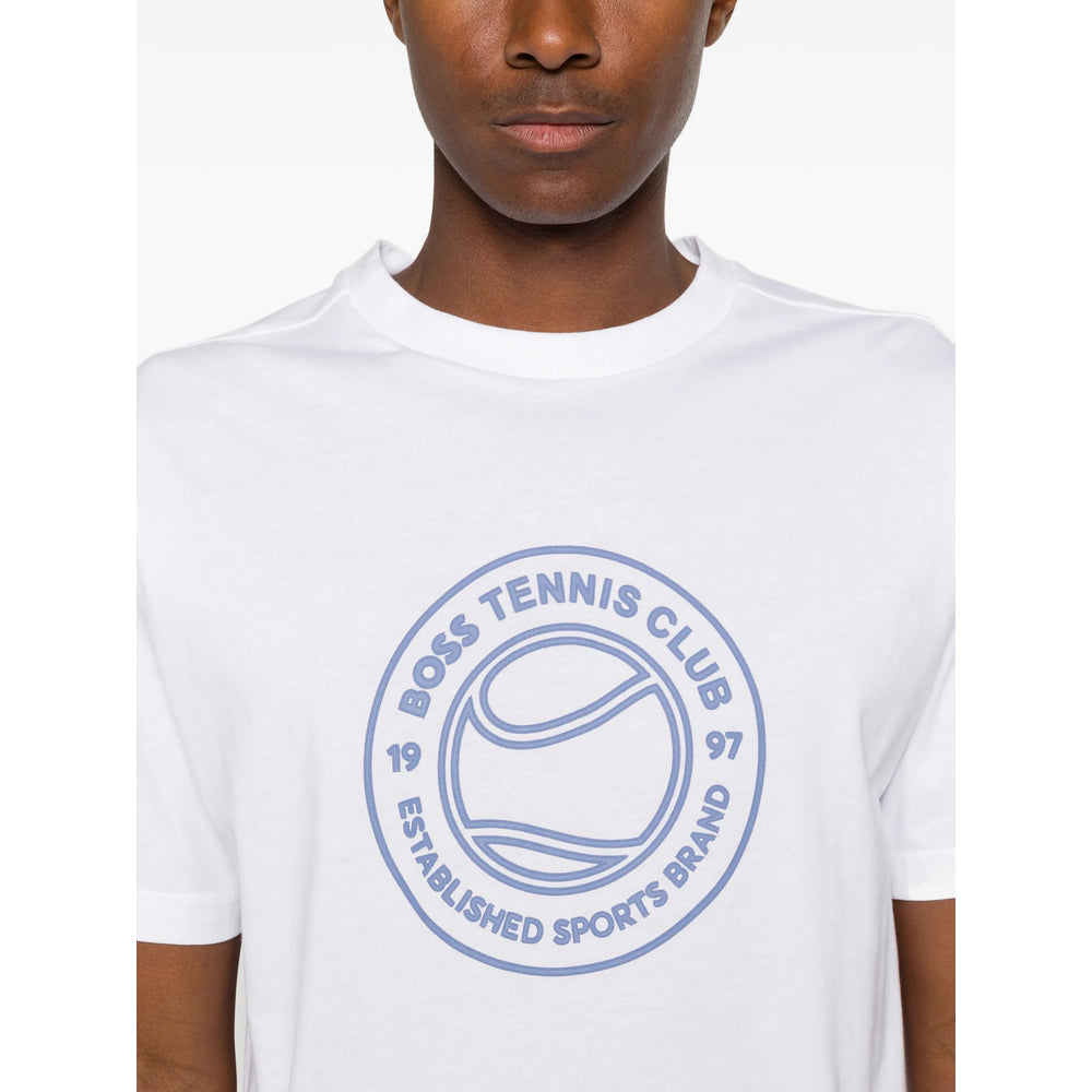 Boss White T-Shirts & Vests - T-Shirts Men BOSS