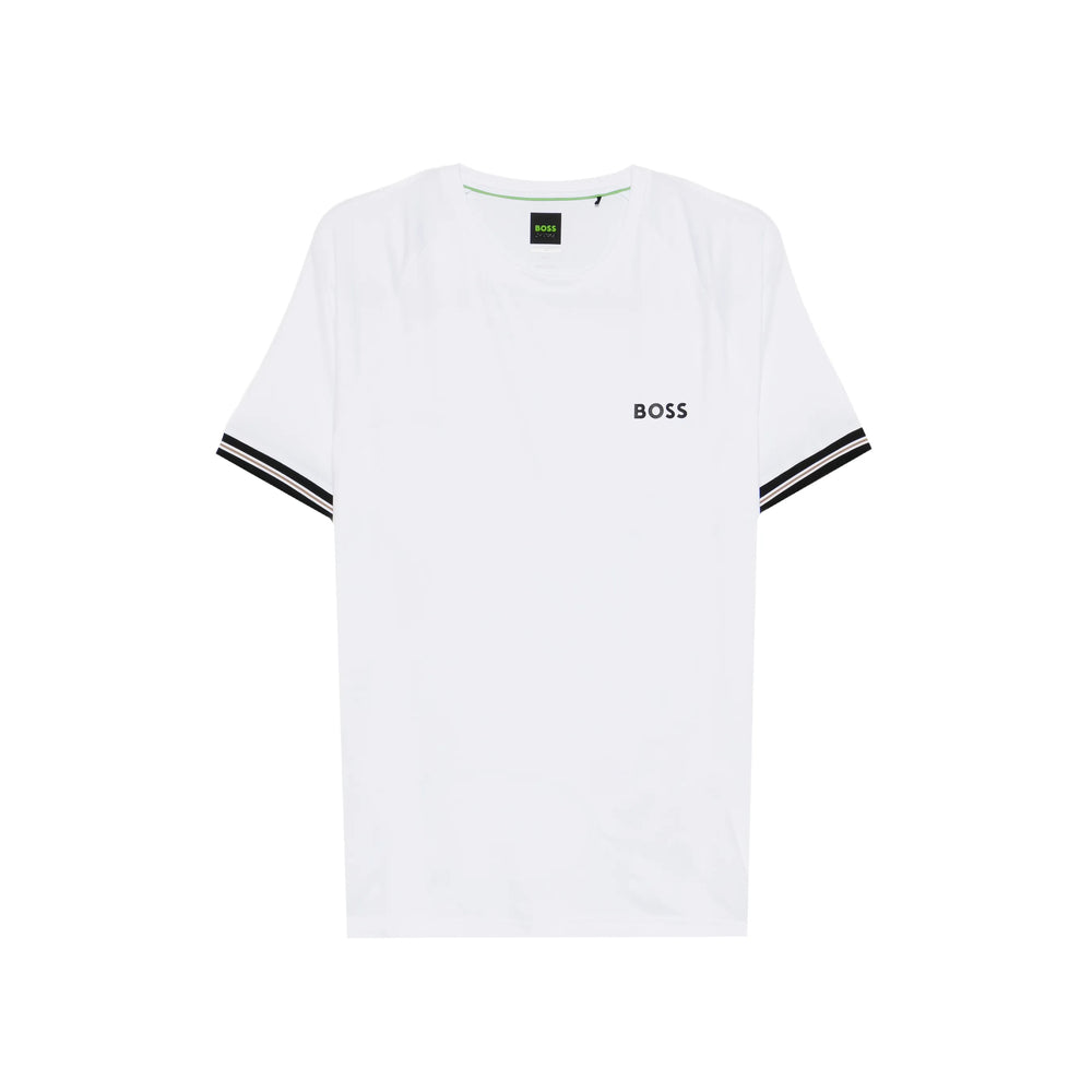 Boss White T-Shirts & Vests - T-Shirts Men BOSS