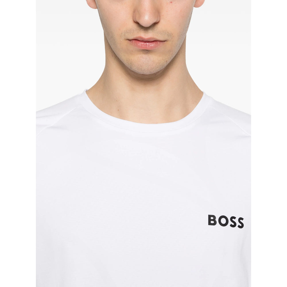 Boss White T-Shirts & Vests - T-Shirts Men BOSS