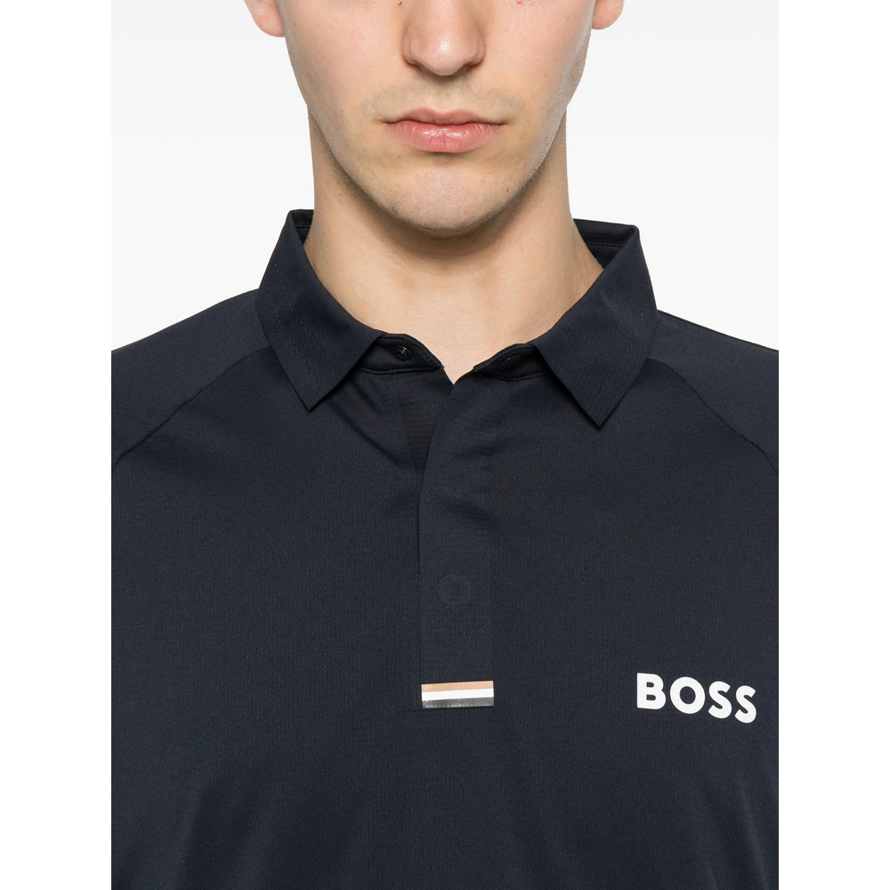 Boss Blue Polo Shirts Men BOSS