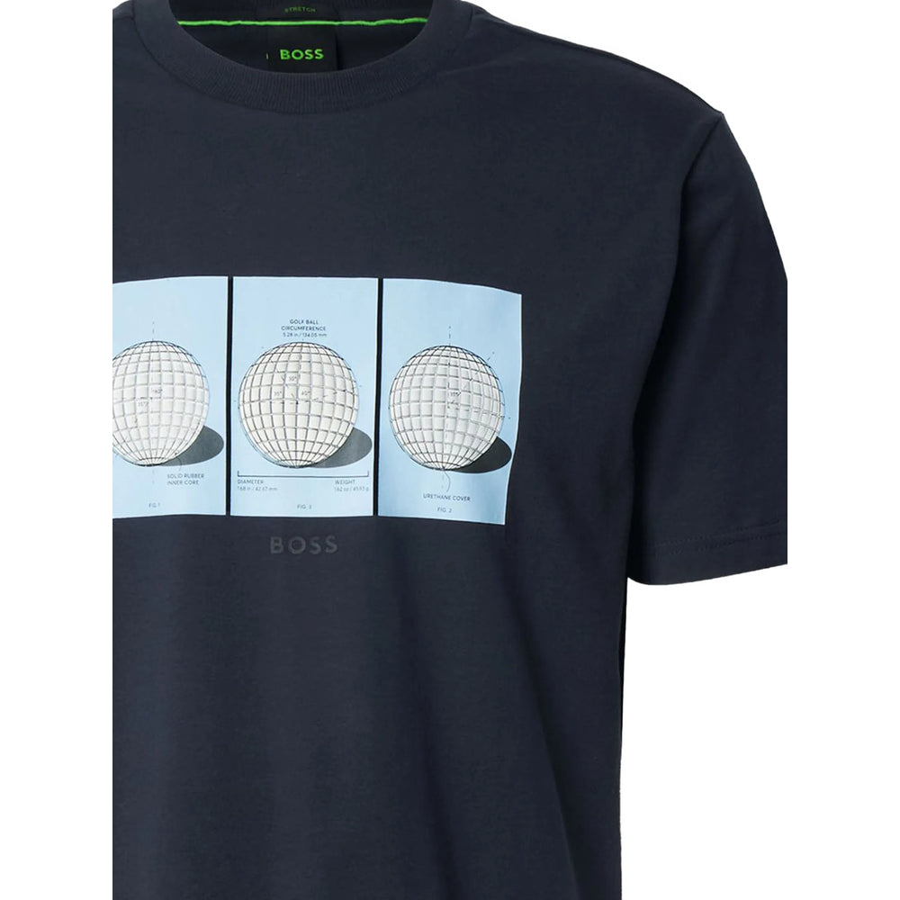 Boss Blue T-Shirts & Vests - T-Shirts Men BOSS