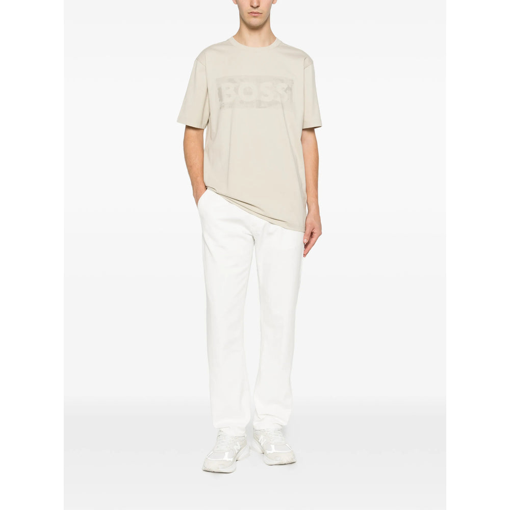 Boss Neutrals T-Shirts & Vests - T-Shirts Men BOSS