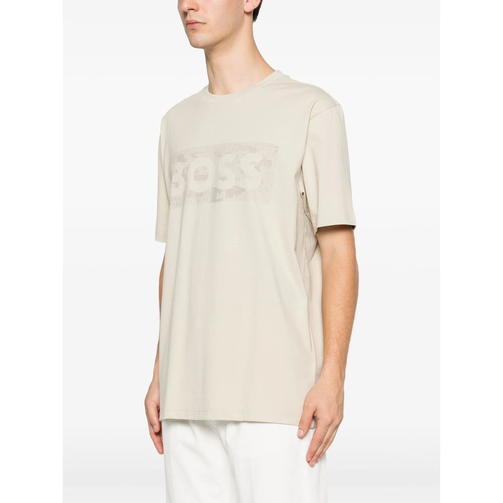 Boss Neutrals T-Shirts & Vests - T-Shirts Men BOSS