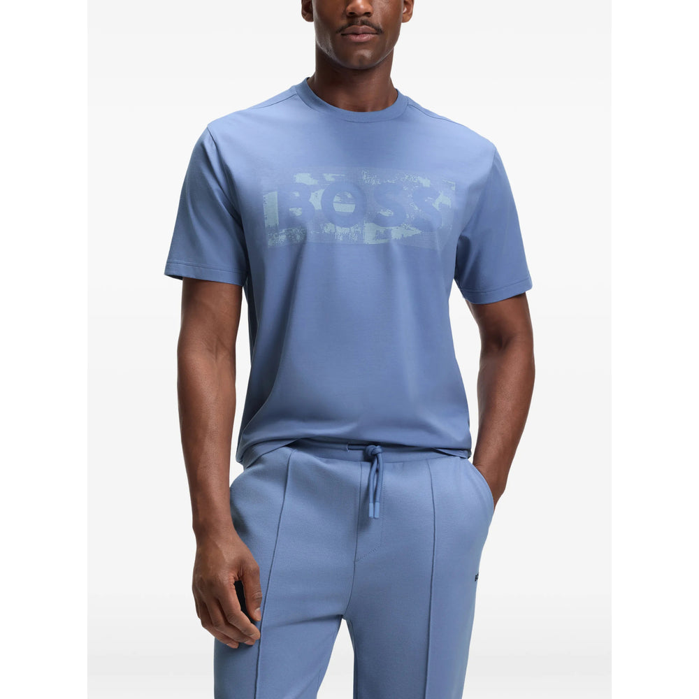 Boss Blue T-Shirts & Vests - T-Shirts Men BOSS
