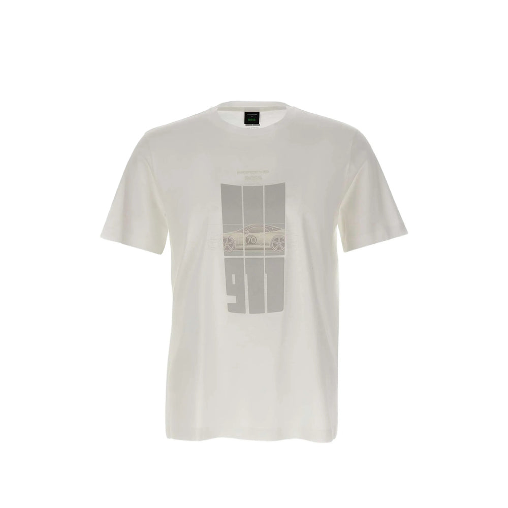 Boss White T-Shirts & Vests - T-Shirts Men BOSS