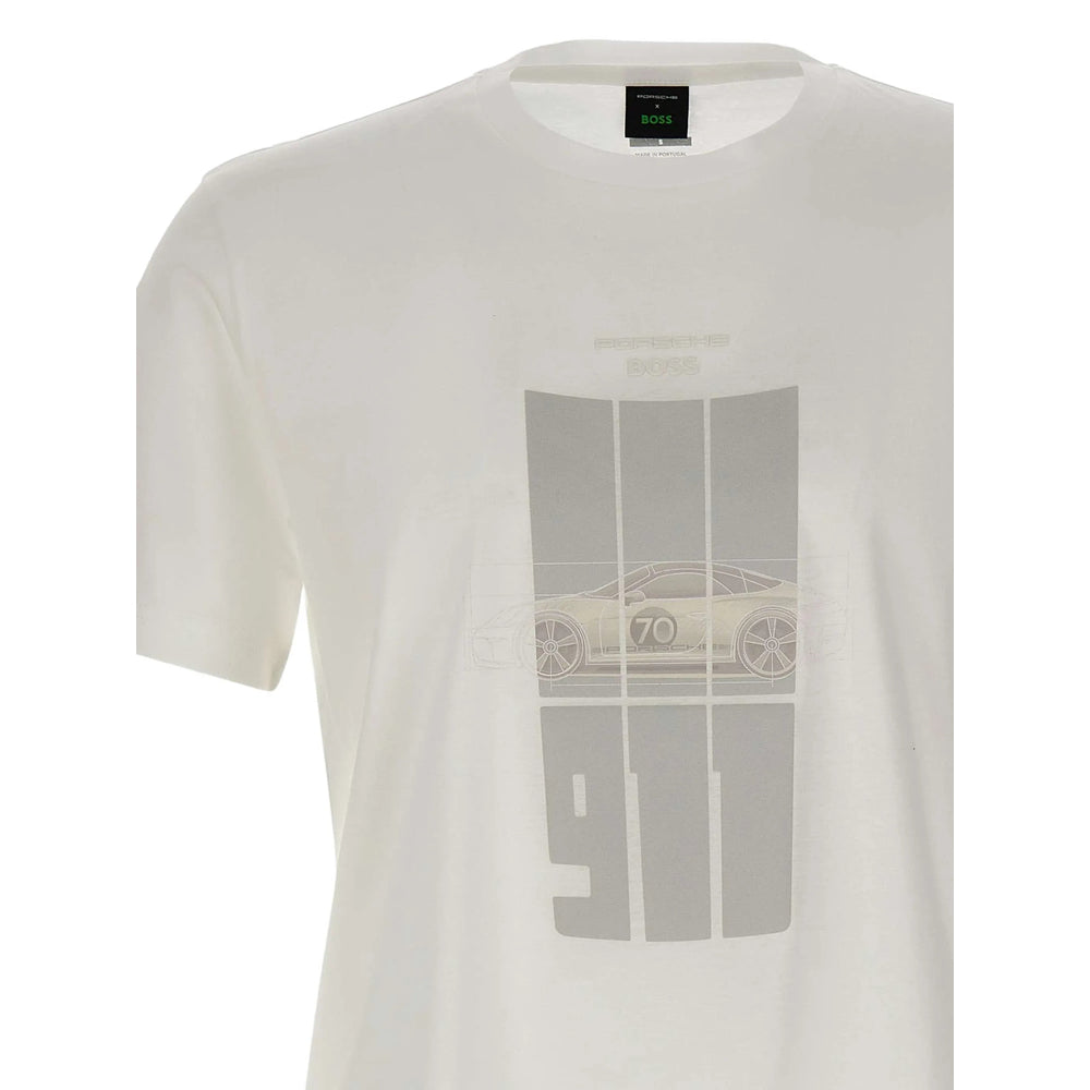 Boss White T-Shirts & Vests - T-Shirts Men BOSS