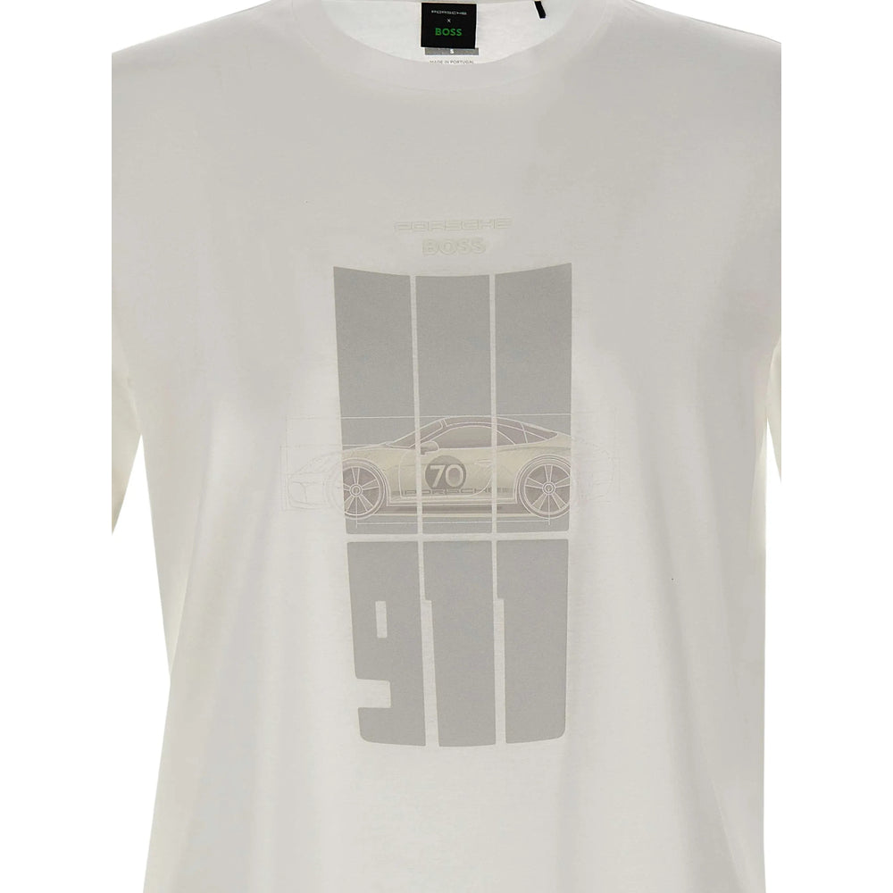Boss White T-Shirts & Vests - T-Shirts Men BOSS