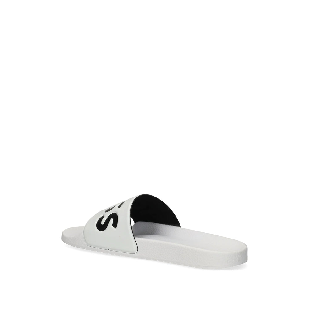 Boss White Flip-Flops & Slides Men BOSS