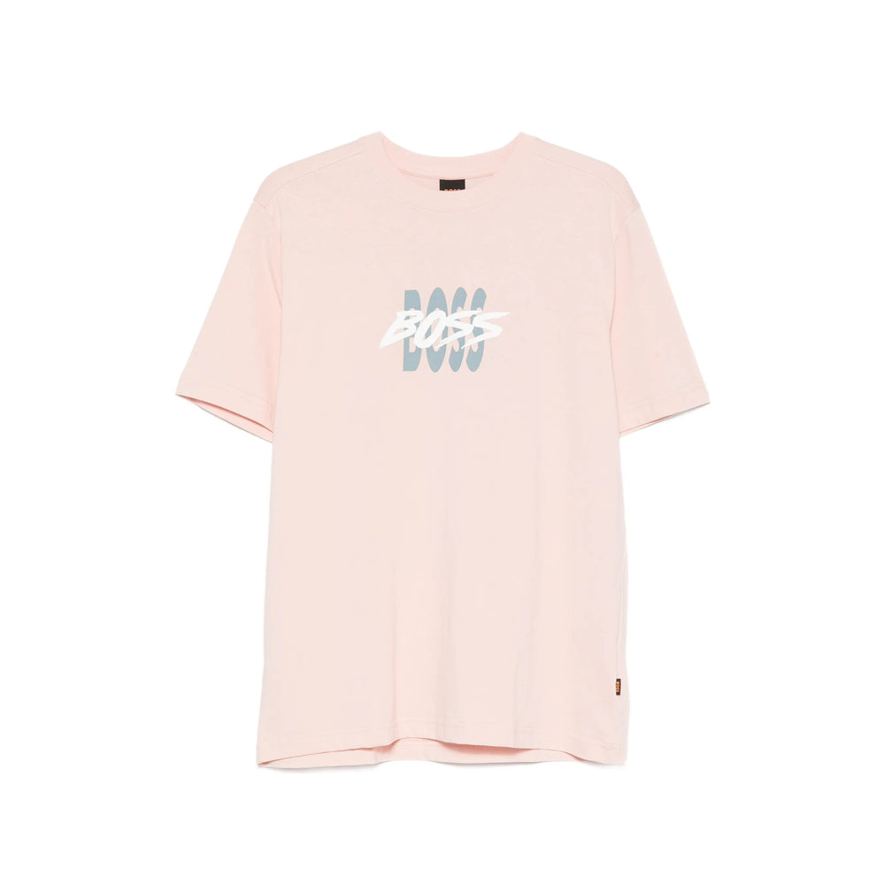 Boss Pink T-Shirts & Vests - T-Shirts Men BOSS