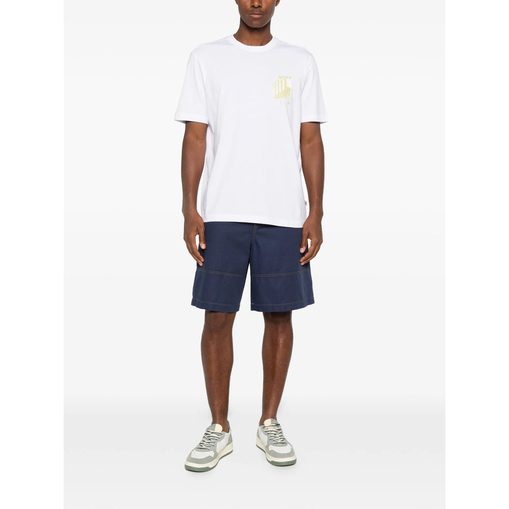 Boss White T-Shirts & Vests - T-Shirts Men BOSS
