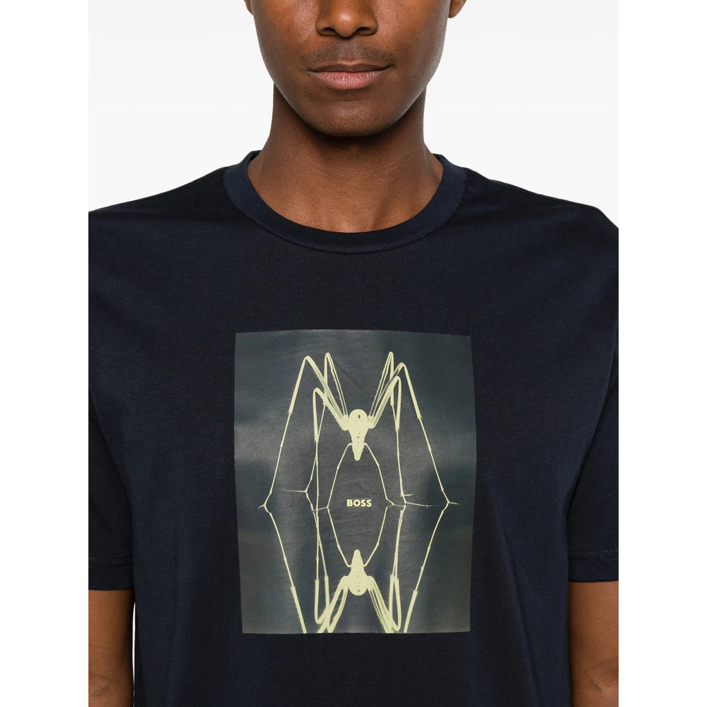 Boss Blue T-Shirts & Vests - T-Shirts Men BOSS