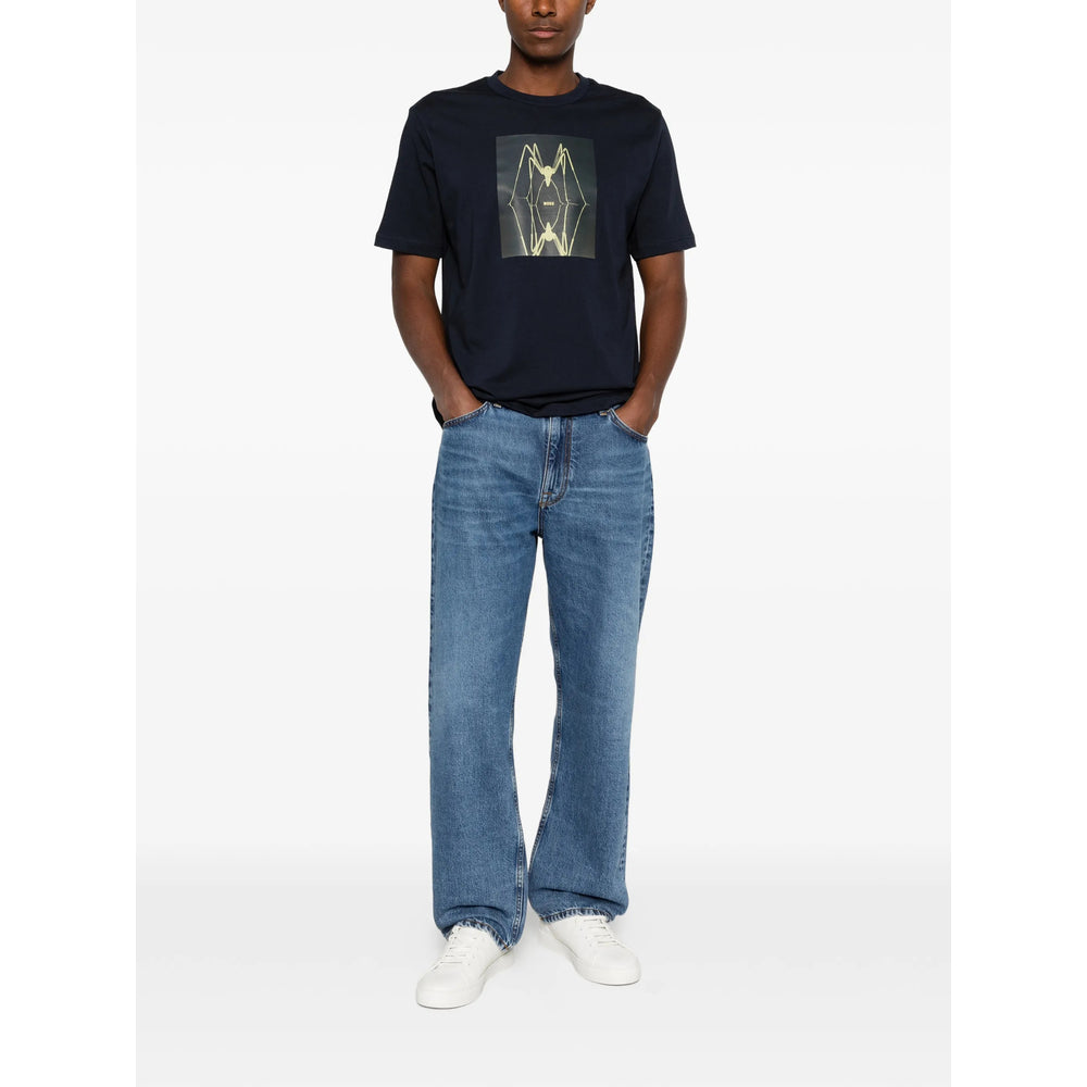 Boss Blue T-Shirts & Vests - T-Shirts Men BOSS