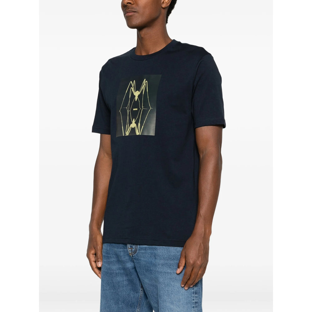 Boss Blue T-Shirts & Vests - T-Shirts Men BOSS